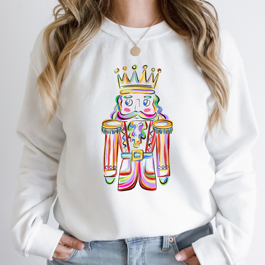 Colorful Nutcracker Sweatshirt