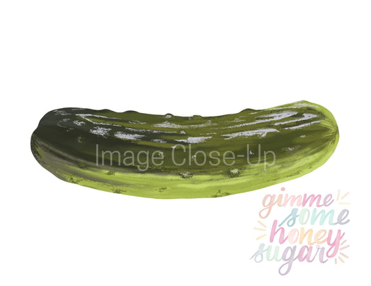Pickle 4.5x1.5in. Vinyl Sticker