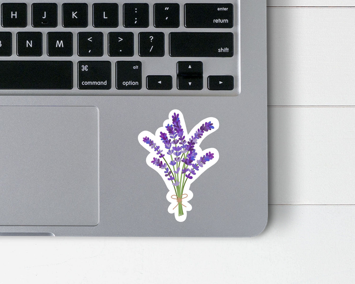 Lavender Bouquet Vinyl 3 inch Sticker