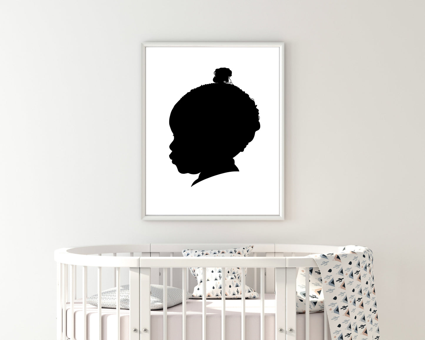 Custom Silhouette Portraits *Mailed Image for Framing*