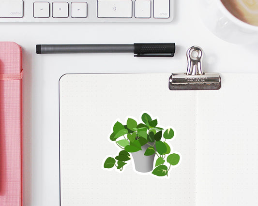 Pothos House Plant Sticker