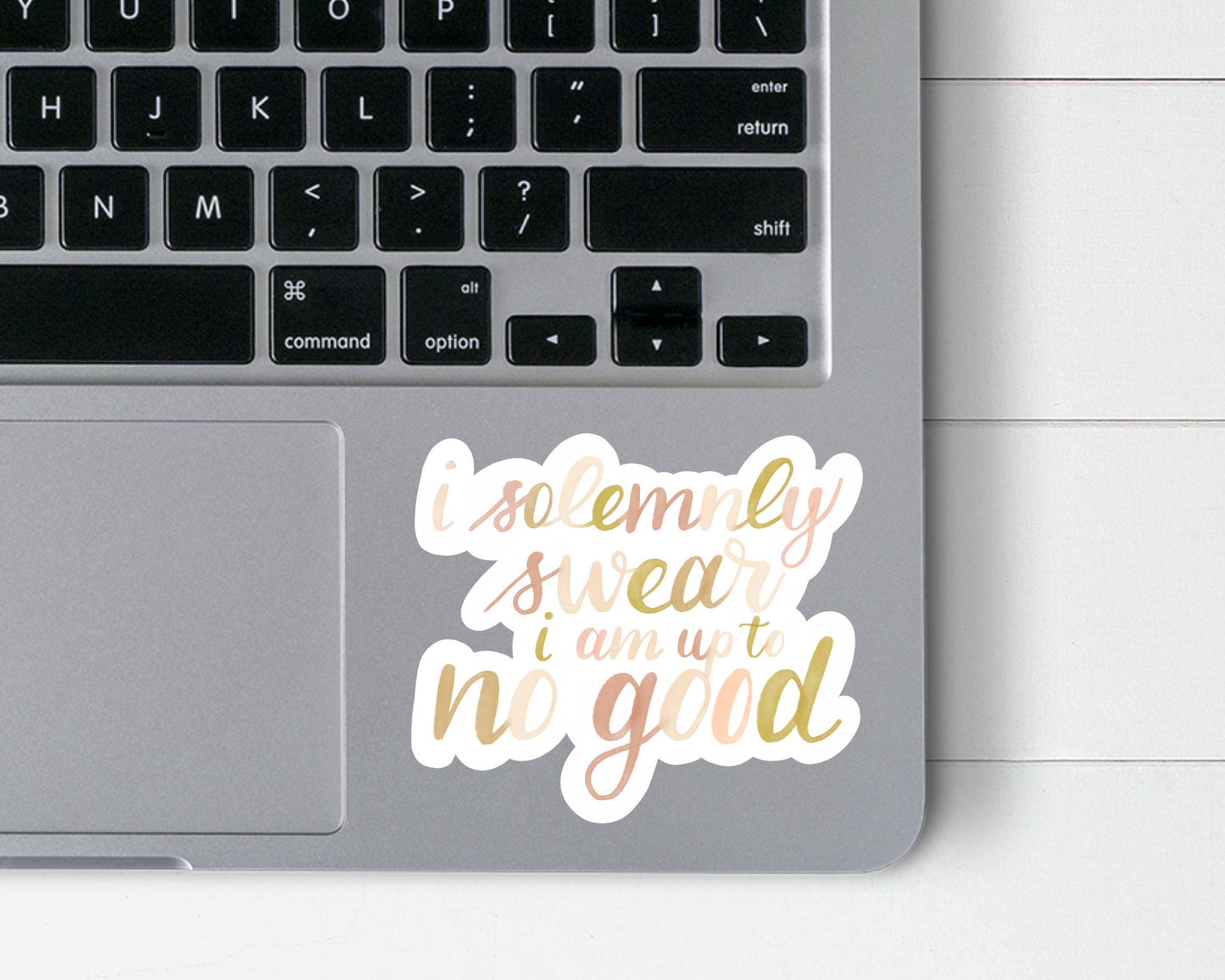 I Solemnly Swear Vinyl Sticker, 3 inches