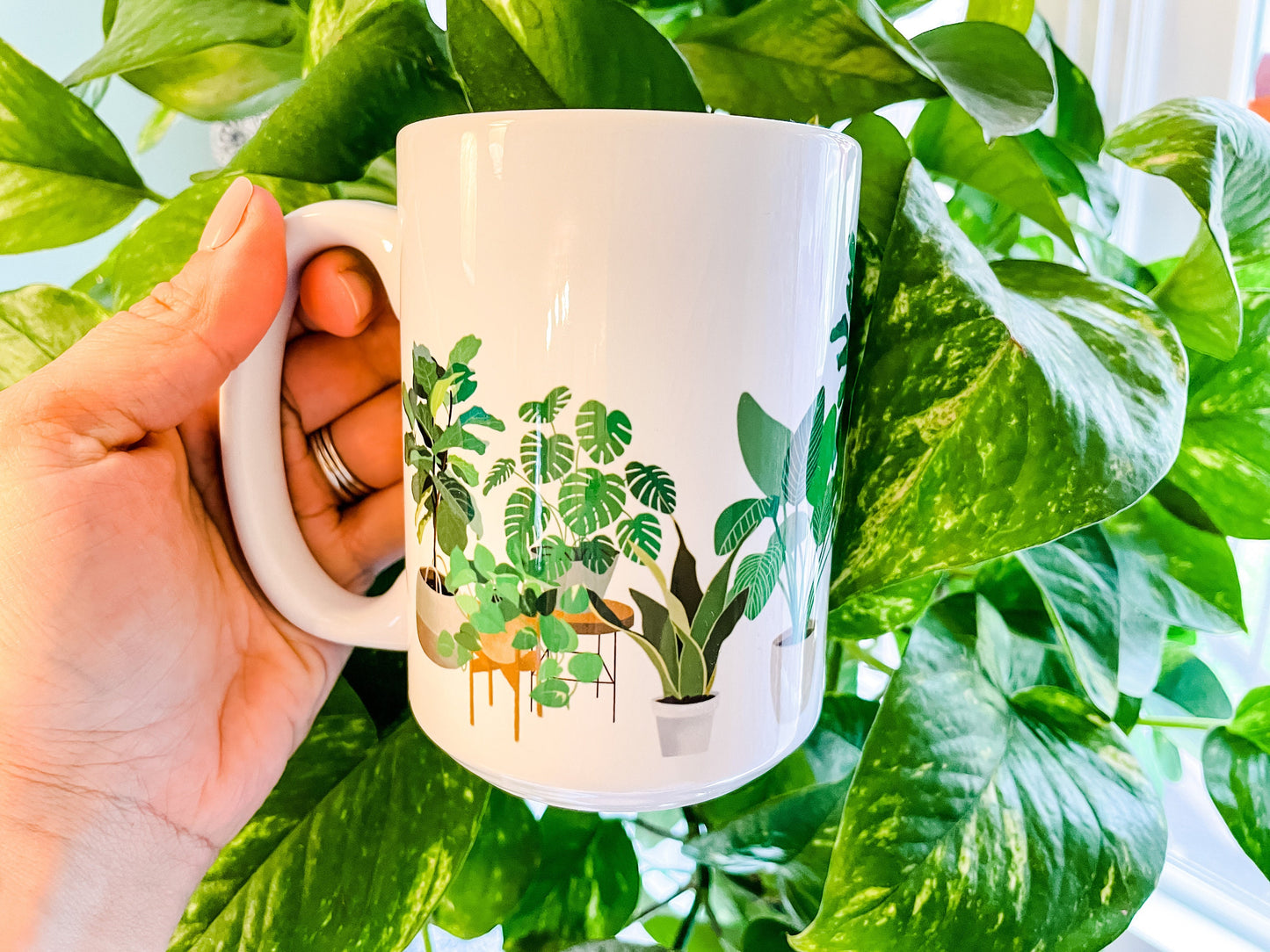 House Plants Coffee Mug 15 oz.