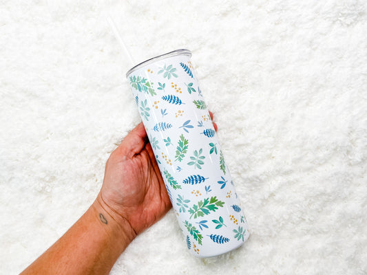 Botanical Print 20 oz Tumbler
