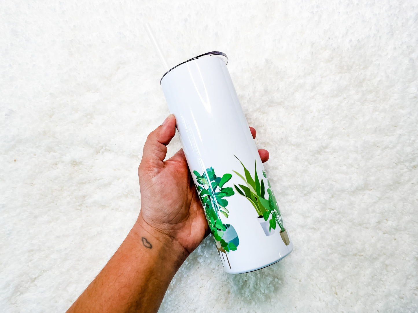 Plant Print Tumbler 20 oz
