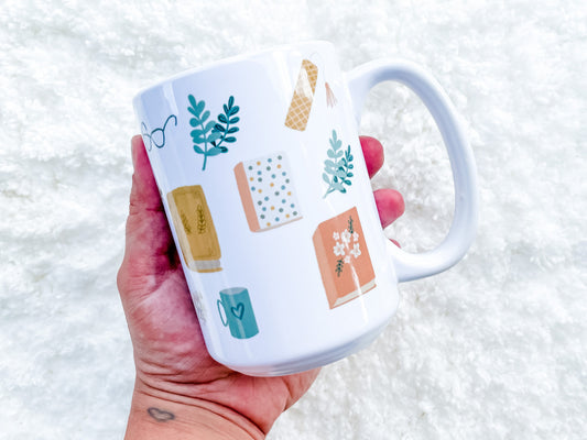 Vintage Books Coffee Mug 15 oz.