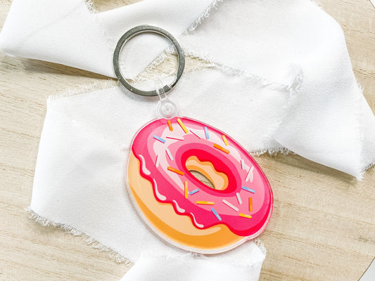 Donut Doughnut Acrylic Keychains