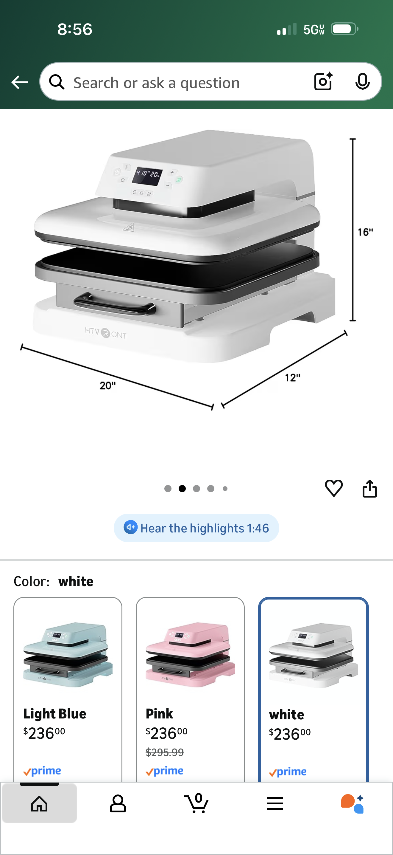 HTV Ront Automatic Heat press machine