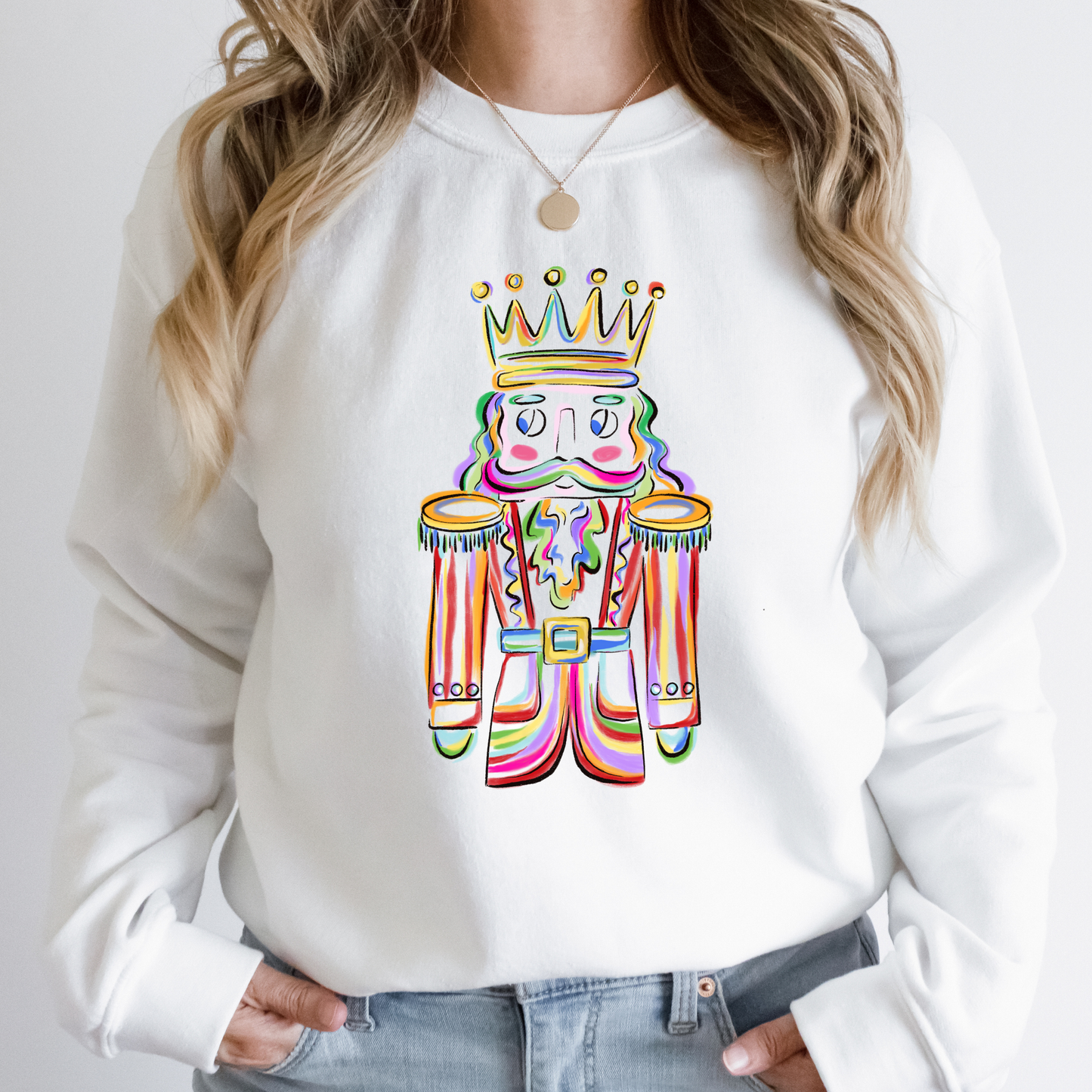 Colorful Nutcracker Sweatshirt