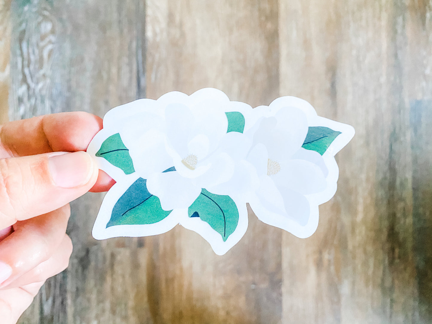 Magnolia 4 inch Vinyl Sticker