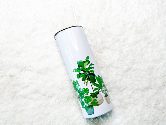 Plant Print Tumbler 20 oz