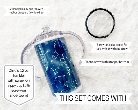 Constellations Sippy Child's Tumbler set