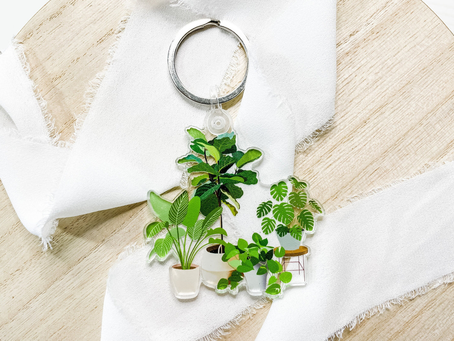 Houseplants Acrylic Keychains